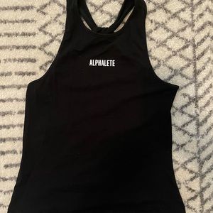Alphalete cross back exercise tank women size Medium